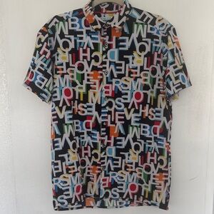 Multicolor Graphic Men's Shirt